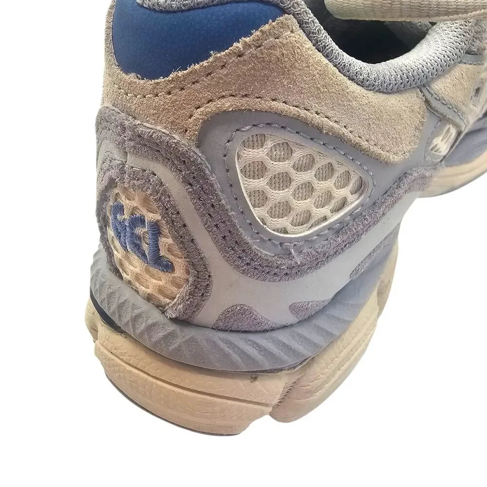 Asics Ivory Mid Gray Blue Sport Style Gel-NYC Sporty Casual Sneaker